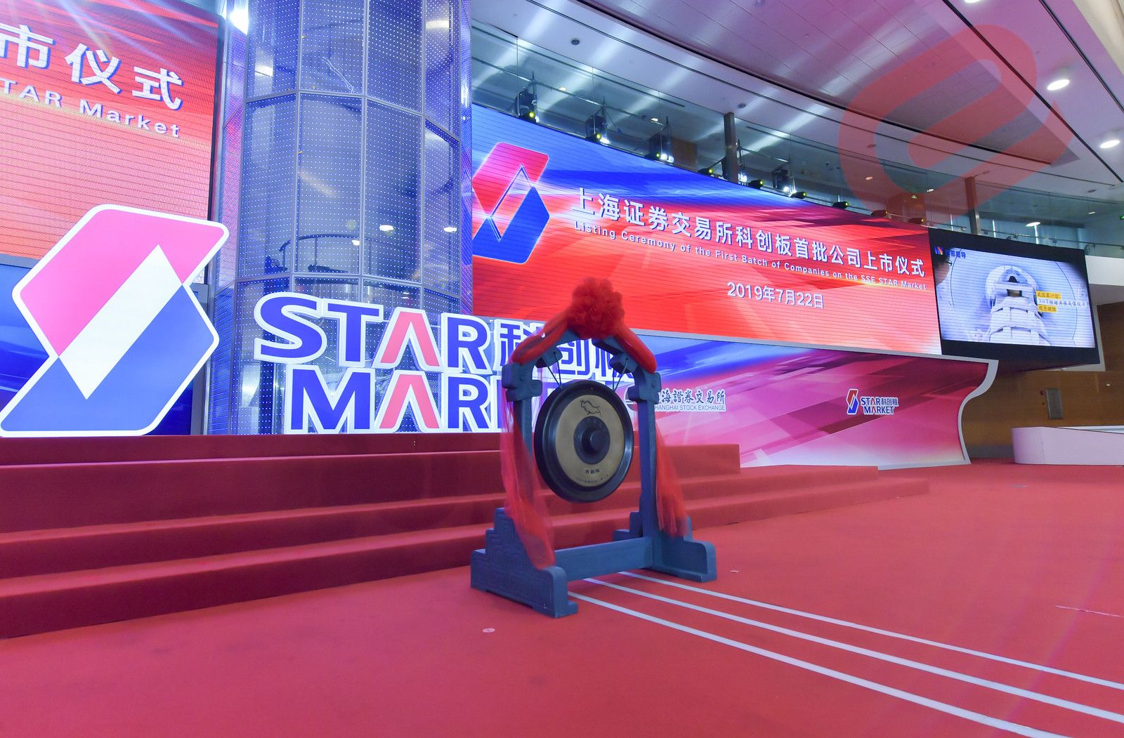 【现场图集】科创板首批25家公司上市仪式 科创板 科创 证券时报·e